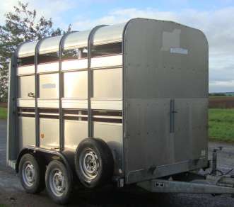 IFOR WILLIAMS 8ft CATTLE TRAILER            